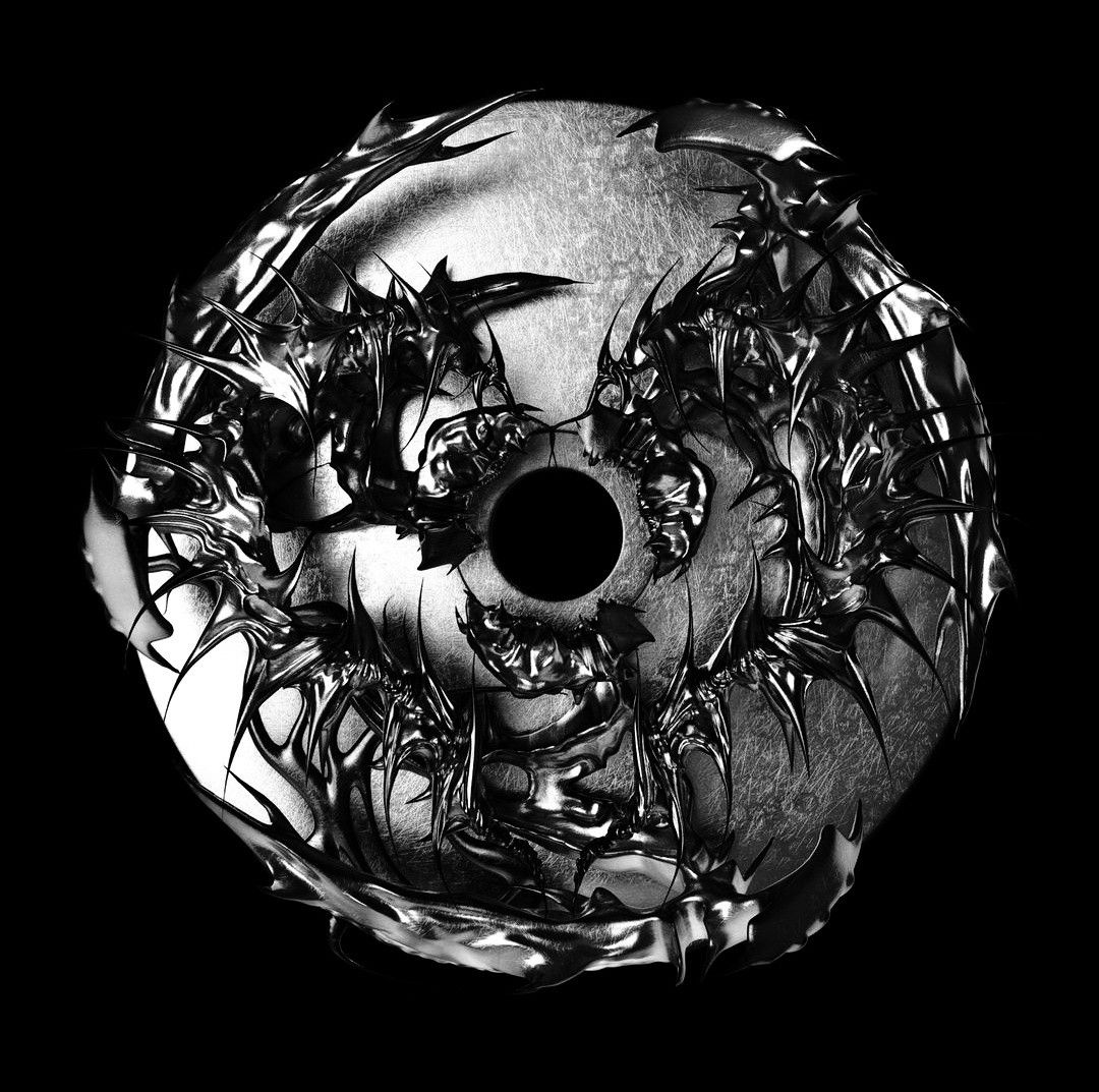Chromed.